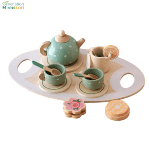 service à thé - dinette en bois montessori