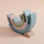 Arc en ciel Montessori en Silicone - jeux éducatif montessori