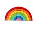 Arc en ciel en bois – Formes encastrables - jeux éducatif montessori
