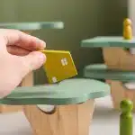Bloc de construction arbre - jeux éducatif montessori