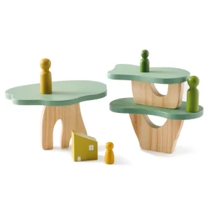 Bloc de construction arbre - jeux éducatif montessori