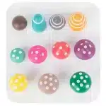 Bloc de construction champignon - jeux éducatif montessori