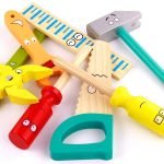 Boîte à outils en bois pour enfant – Montessori - jeux éducatif montessori