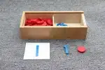 Boite d’apprentissage des mathématiques - jeux éducatif montessori