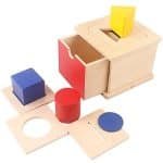 Boite de tri Montessori forme interchangeable - jeux éducatif montessori