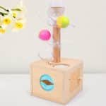 Boite en Bois Toboggan Permanence d’Objets 3 Sorties - jeux éducatif montessori