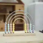 Boulier Arc en Ciel en bois - jeux éducatif montessori