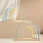 Boulier Arc en Ciel en bois - jeux éducatif montessori