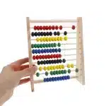 Boulier en bois pas cher - jeux éducatif montessori