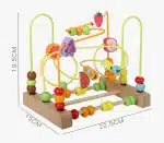 Boulier en bois pour enfant - jeux éducatif montessori