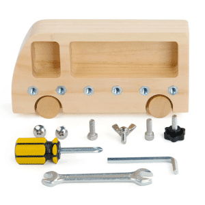 Bus de bricolage montessori - jeux éducatif montessori