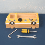 Bus de bricolage montessori - jeux éducatif montessori