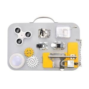 Busy Board Montessori transportable - jeux éducatif montessori