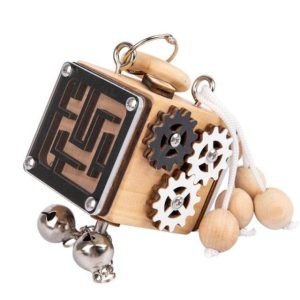 Busy Cube Montessori – Cube d’éveil sensoriel - jeux éducatif montessori
