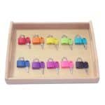 Cadenas colorés pour enfant - jeux éducatif montessori