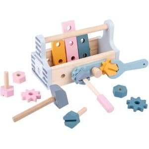 Caisse à outils en bois Montessori - jeux éducatif montessori