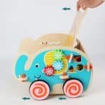 Chariot de Marche Pousseur – Éléphant - jeux éducatif montessori
