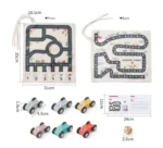Circuit voiture transportable - jeux éducatif montessori