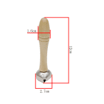 Clochette sur manche – Instrument en bois - jeux éducatif montessori
