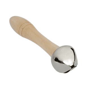 Clochette sur manche – Instrument en bois - jeux éducatif montessori