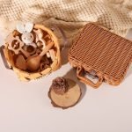 Coffret naissance hochets bois - jeux éducatif montessori