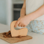 Couteau en bois montessori - jeux éducatif montessori