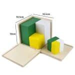 Cube d’Apprentissage des Volumes - jeux éducatif montessori
