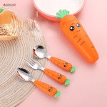 Ensemble de couvert carottes - jeux éducatif montessori