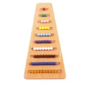 Escalier de perle apprendre à compter de 1 à 10 - jeux éducatif montessori