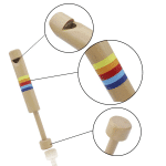 Flûte en bois montessori - jeux éducatif montessori