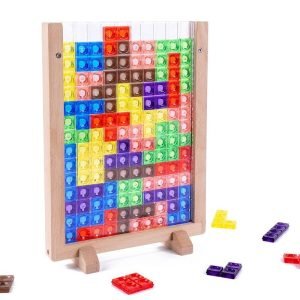 Jeu Tetris 3D à la verticale - jeux éducatif montessori