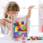 Jeu Tetris 3D à la verticale - jeux éducatif montessori