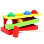 Jeu a Marteler en Bois 4 Couleurs - jeux éducatif montessori
