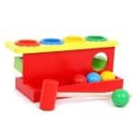Jeu a Marteler en Bois 4 Couleurs - jeux éducatif montessori