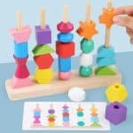 Jeu de Correspondance des Formes - jeux éducatif montessori