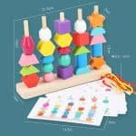 Jeu de Correspondance des Formes - jeux éducatif montessori