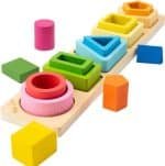 Jeu de Tri pour Enfant – Formes en Bois - jeux éducatif montessori