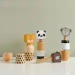 Jeux en bois à visser montessori - jeux éducatif montessori