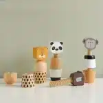 Jeux en bois à visser montessori - jeux éducatif montessori