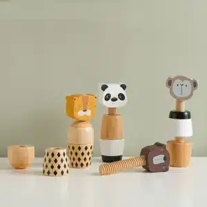 Jeux en bois à visser montessori - jeux éducatif montessori