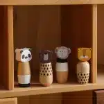 Jeux en bois à visser montessori - jeux éducatif montessori