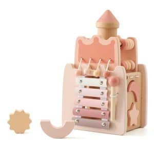 Jeux montessori 1 an planche d’eveil chateau - jeux éducatif montessori