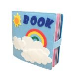 Jeux montessori le livre en tissu - jeux éducatif montessori