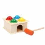 Jouet a Marteler 4 Trous de Couleur - jeux éducatif montessori