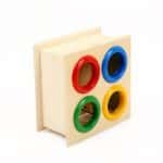 Jouet a Marteler 4 Trous de Couleur - jeux éducatif montessori