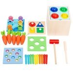 Jouet a Marteler 5 en 1 - jeux éducatif montessori