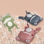 Jouet de bain bebe les grenouille - jeux éducatif montessori
