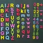 Lettres et Chiffres magnétiques - jeux éducatif montessori
