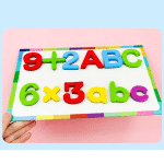 Lettres et Chiffres magnétiques - jeux éducatif montessori