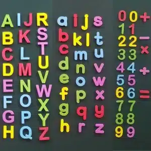 Lettres et Chiffres magnétiques - jeux éducatif montessori